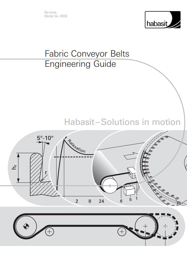 6039 Fabric Conveyor Belts Engineering Guide Habasit Merchandise
