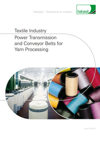 2006 Textile Industry Power Transmission and Conveyor Belts for Yarn Processing