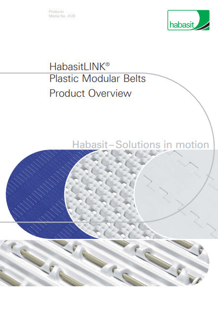 4128 HabasitLINK Plastic Modular Belt Overview