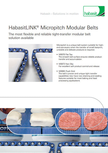 1 - HabasitLINK Micropitch Modular Belts