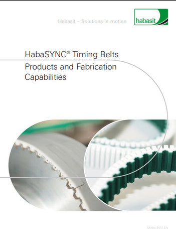 4451 HabaSYNC Timing Belts Products and Fabrication Capabilities