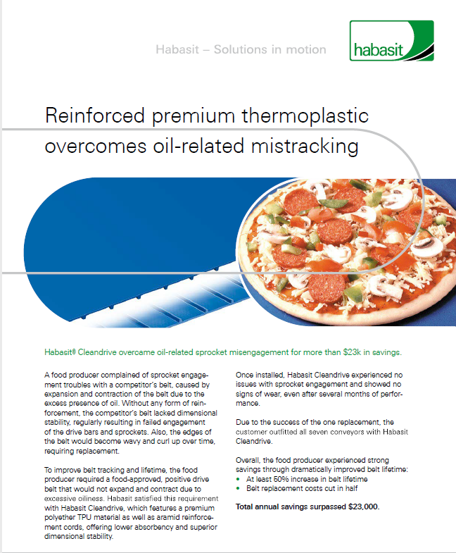Reinforced premium thermoplastic overcomes oil-related mistracking